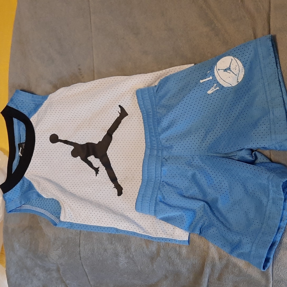 Baby Blue Jordan Set